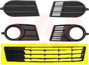 Van Wezel 5222590 - Grila ventilatie, bara protectie aaoparts.ro