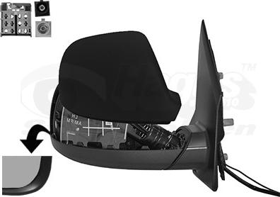 Van Wezel 5794804 - Oglinda exterioara aaoparts.ro