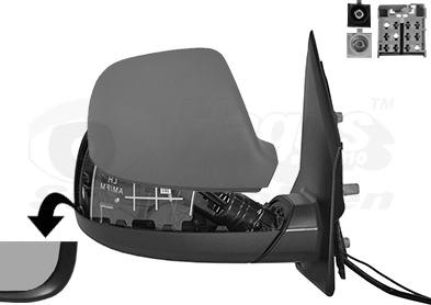 Van Wezel 5794808 - Oglinda exterioara aaoparts.ro