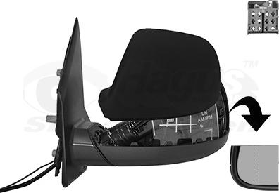 Van Wezel 5791855 - Oglinda exterioara aaoparts.ro