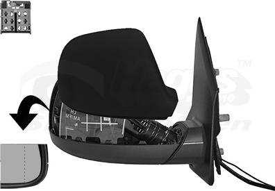 Van Wezel 5791856 - Oglinda exterioara aaoparts.ro