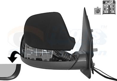 Van Wezel 5791806 - Oglinda exterioara aaoparts.ro
