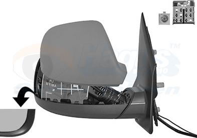 Van Wezel 5791818 - Oglinda exterioara aaoparts.ro