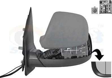 Van Wezel 5791817 - Oglinda exterioara aaoparts.ro