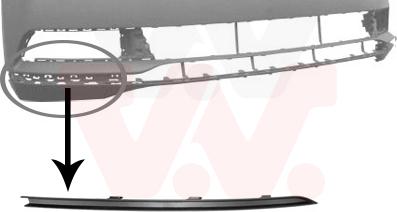 Van Wezel 5742582 - Acoperire, bara protectie aaoparts.ro