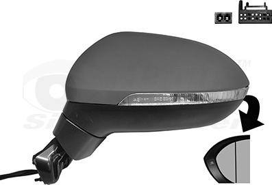 Van Wezel 5742807 - Oglinda exterioara aaoparts.ro