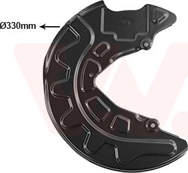 Van Wezel 5766372 - Protectie stropire,disc frana aaoparts.ro