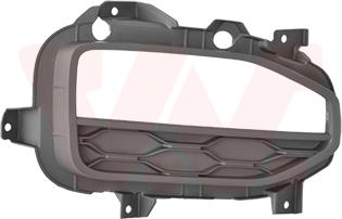 Van Wezel 5710596 - Grila ventilatie, bara protectie aaoparts.ro