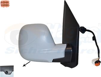 Van Wezel 0944818 - Oglinda exterioara aaoparts.ro