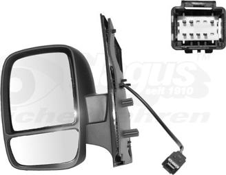 Van Wezel 0943827 - Oglinda exterioara aaoparts.ro