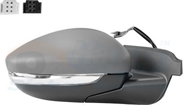 Van Wezel 0959808 - Oglinda exterioara aaoparts.ro