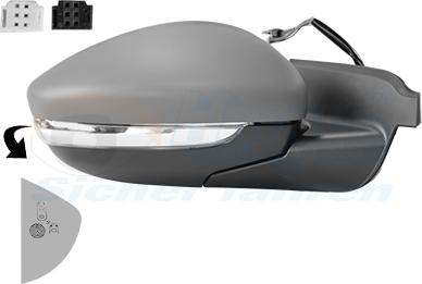 Van Wezel 0959828 - Oglinda exterioara aaoparts.ro