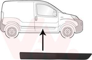 Van Wezel 0976428 - Elemente decorative / protectie, portiera aaoparts.ro