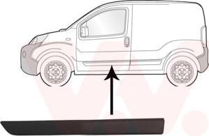 Van Wezel 0976427 - Elemente decorative / protectie, portiera aaoparts.ro