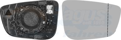 Van Wezel 0593838 - Sticla oglinda, oglinda retrovizoare exterioara aaoparts.ro