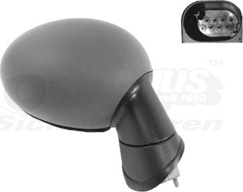 Van Wezel 0506818 - Oglinda exterioara aaoparts.ro