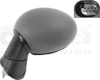Van Wezel 0506817 - Oglinda exterioara aaoparts.ro