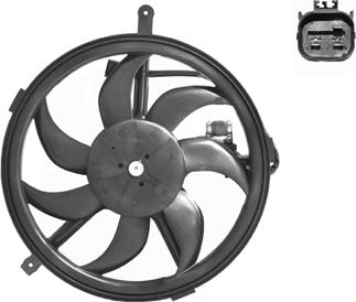 Van Wezel 0506747 - Ventilator, radiator aaoparts.ro