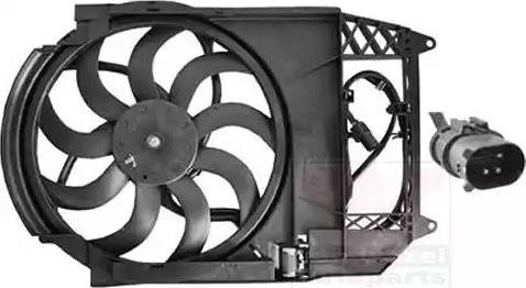 Van Wezel 0502748 - Ventilator, radiator aaoparts.ro