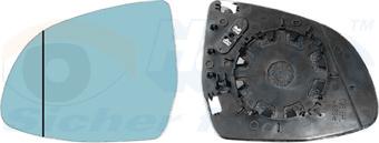 Van Wezel 0690837 - Sticla oglinda, oglinda retrovizoare exterioara aaoparts.ro