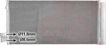 Van Wezel 06015713 - Condensator, climatizare aaoparts.ro