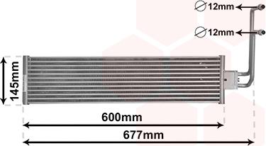 Van Wezel 06013722 - Radiator racire ulei, sistem directie aaoparts.ro
