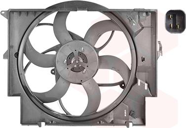 Van Wezel 0627745 - Ventilator, radiator aaoparts.ro