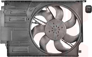 Van Wezel 0675747 - Ventilator, radiator aaoparts.ro