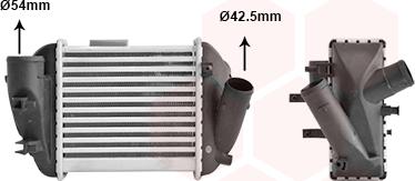 Van Wezel 03004187 - Intercooler, compresor aaoparts.ro