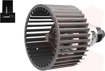 Van Wezel 0314773 - Ventilator, habitaclu aaoparts.ro