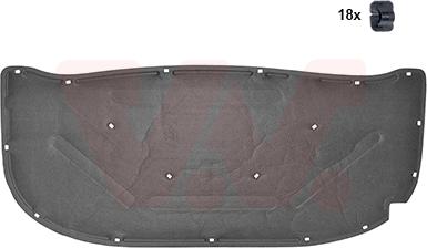 Van Wezel 0315460 - Material amortizare zgomot, nisa motor aaoparts.ro