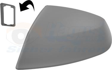 Van Wezel 0386845 - Acoperire oglinda exterioara aaoparts.ro