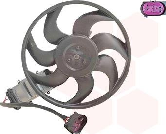 Van Wezel 0381746 - Ventilator, radiator aaoparts.ro