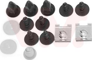 Van Wezel 0330796 - Set montaj, aripa laterala aaoparts.ro