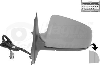 Van Wezel 0326817 - Oglinda exterioara aaoparts.ro