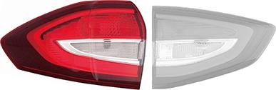 Van Wezel 1968931 - Lampa spate aaoparts.ro