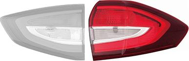 Van Wezel 1968932 - Lampa spate aaoparts.ro