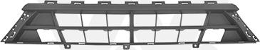 Van Wezel 1987590 - Grila ventilatie, bara protectie aaoparts.ro