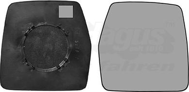 Van Wezel 1610834 - Sticla oglinda, oglinda retrovizoare exterioara aaoparts.ro