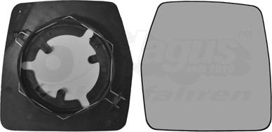 Van Wezel 1610832 - Sticla oglinda, oglinda retrovizoare exterioara aaoparts.ro