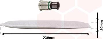 Van Wezel 1100D061 - Uscator,aer conditionat aaoparts.ro