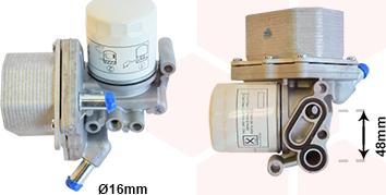 Van Wezel 18013625 - Radiator ulei, ulei motor aaoparts.ro