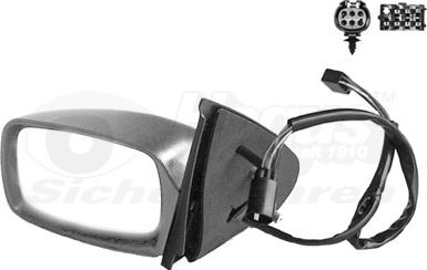 Van Wezel 1830817 - Oglinda exterioara aaoparts.ro