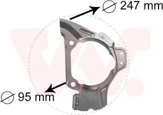 Van Wezel 1754371 - Protectie stropire,disc frana aaoparts.ro