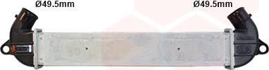 Van Wezel 17004271 - Intercooler, compresor aaoparts.ro