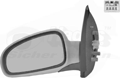 Van Wezel 8115817 - Oglinda exterioara aaoparts.ro