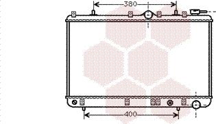 Van Wezel 82002005 - Radiator, racire motor aaoparts.ro