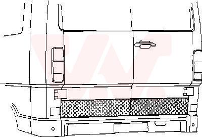 Van Wezel 3070149 - Portiera spate aaoparts.ro