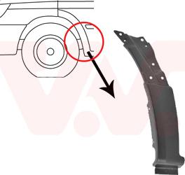 Van Wezel 3077653 - Aripa aaoparts.ro