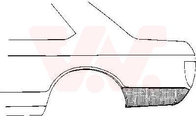 Van Wezel 3755.34 - Panou lateral aaoparts.ro